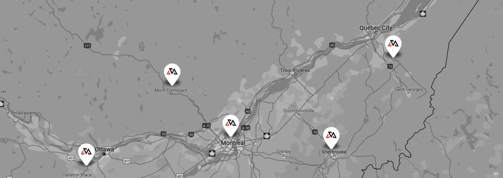 Structure d'acier Québec et Ontario